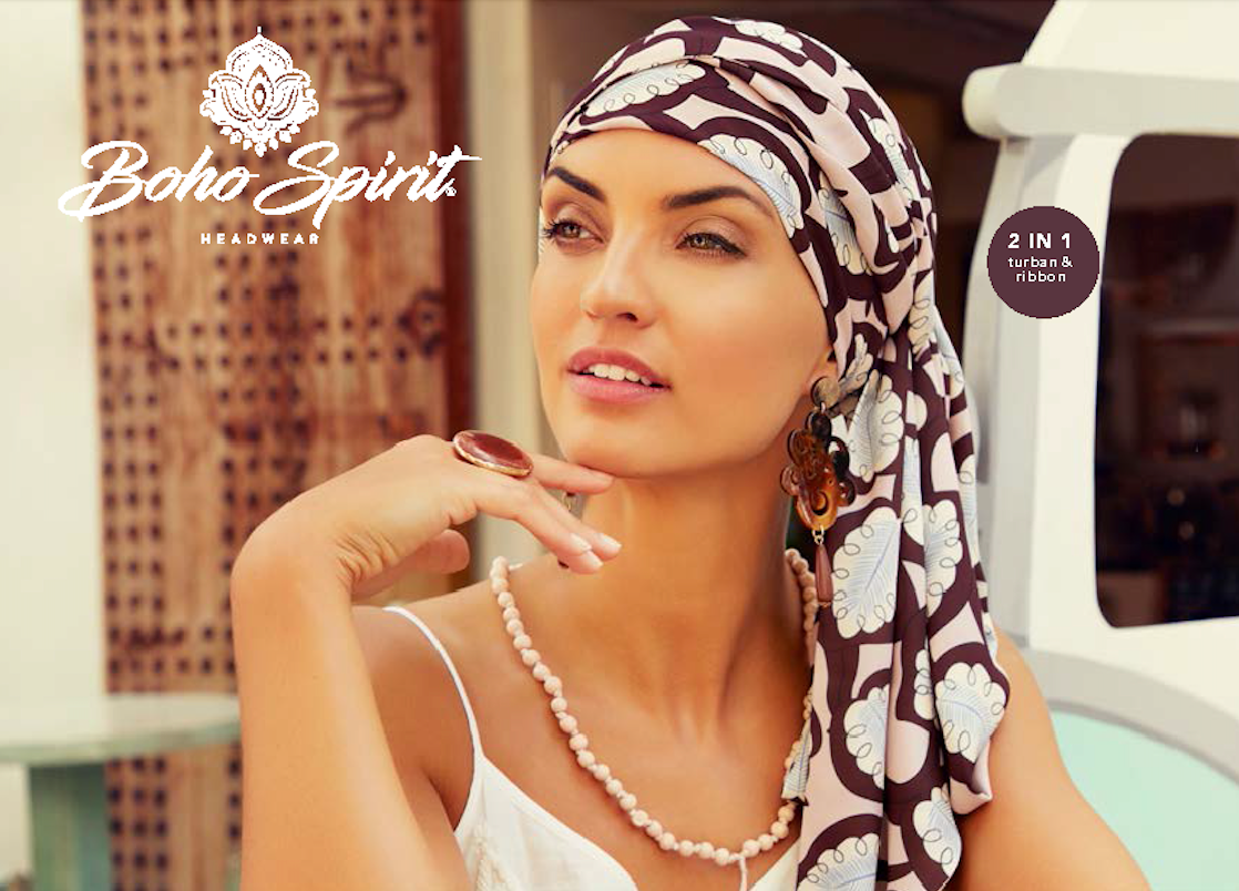Sapphire Boho Printed Turban Set 3022