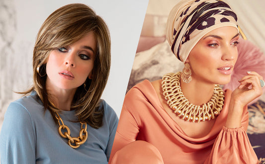 ¿Peluca o turbante? Descubre qué opción va mejor contigo